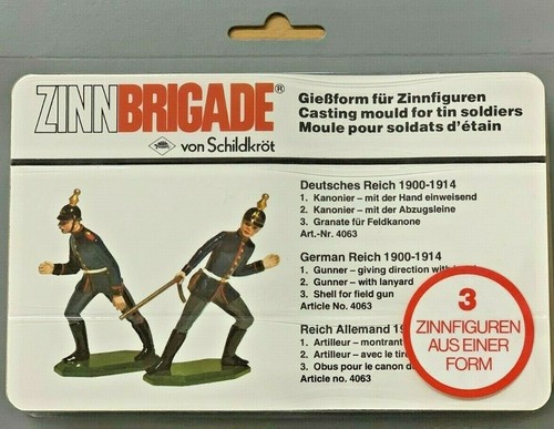 Gießform für zinnfiguren - gießform,