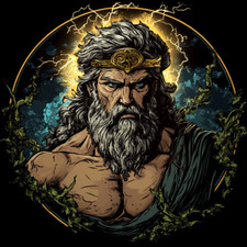 Wandtattoo aufkleber zeus - wandtattoo,