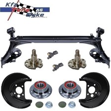 HINTERACHSE MIT RADLAGER + ANBAUTEILEN + ABS SENSOR FÜR AUDI / SEAT / SKODA / VW