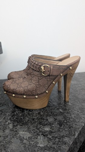 Gucci plateau clogs high heels - gucci,
