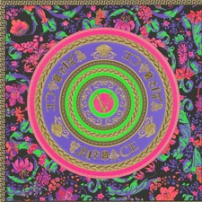Versace tapete mit neon - tapete, neon-farben