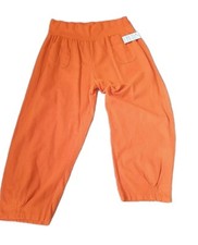 Schlupfhose Haremshose Pumphose Leinenhose Ballonhose orange Gr.M-5XL
