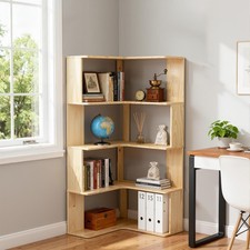 Eck Bücherregal 4 Etagen