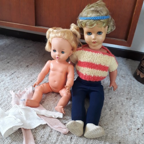 Vintage alte puppen ratti - vintage,