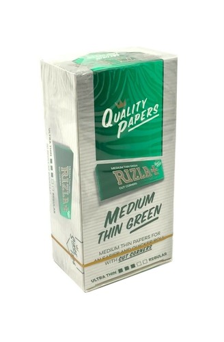 Heftchen rizla kurze grüne - rizla,