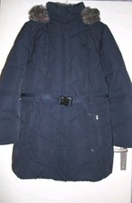 s.Oliver Steppjacke Damen Jacke Winterjacke dunkelblauer Stepp Mantel Gr. 44