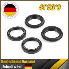 Gabelsimmerringe Staubkappen Set 41*53*8 für Honda Kawasaki ER Suzuki GSF Yamaha