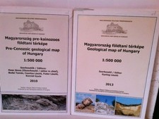 Konvolut: 2 div Geologische Sammelmappen - Geological Map Series of Hungary 1:50