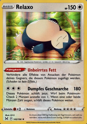 Pokémon relaxo verlorener - pokémon,