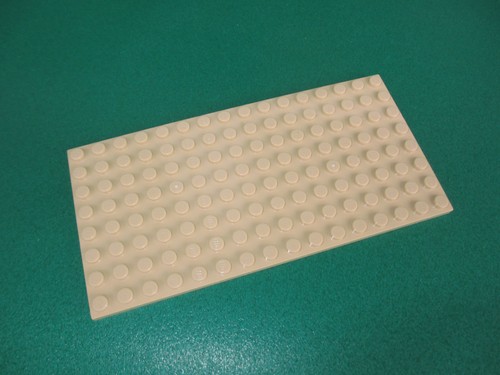 Lego bau platte 16 beige - lego,