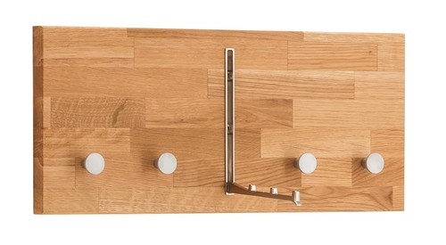 Wandgarderobe 50cm massivholz - wandgarderobe,