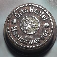  Fahrrad Klingel Oldtimer Marienwerder Westpreußen Ostpreußen Bronze Antik