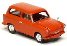 Brekina 27557 Trabant P 50 P50 Trabbi Kombi rot PKW Modell DDR  1:87 H0