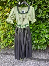 Dirndl gebraucht gr. 40.        Tracht Equisit/ Reine Seide. Farbe Grau und Grün