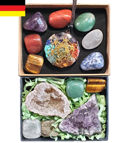 Heilsteine chakra set orgonit - heilsteine,