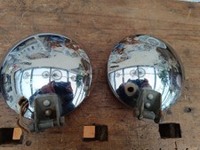 Paar Halogenscheinwerfer Trabant Wartburg Barkas Chrom verchromt DDR  Original