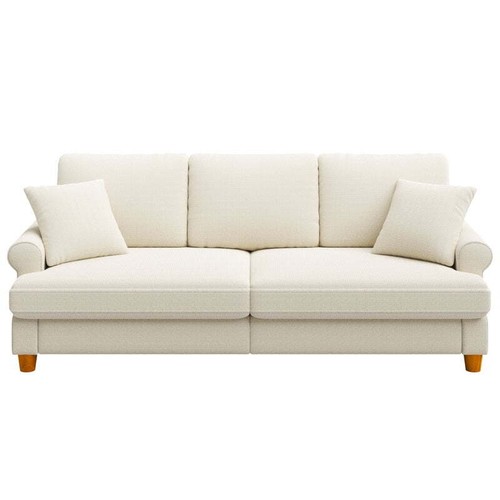 Sitzer sofa chenille couch - 3-sitzer,