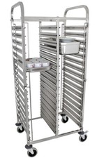 Transportwagen Tablettwagen Geschirrwagen Abräumwagen Regalwagen Gastro Beeketal