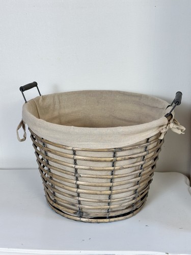 Boho shabby wäschekorb - boho, rattan