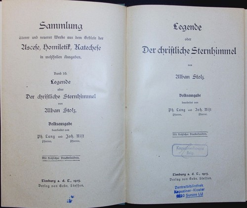 Legende oder der christliche - der,