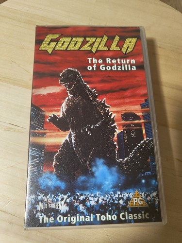 Godzilla vhs carlton unikat - godzilla,