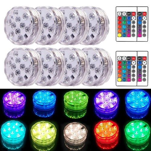 Rgb led poolbeleuchtung - 2-8x,