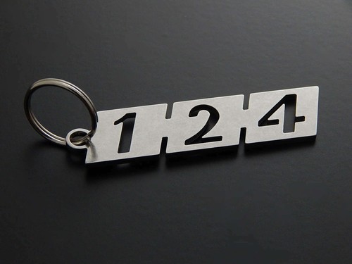 Schlüsselanhänger 124 für - "124",