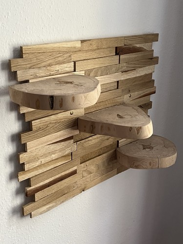 Handgefertigtes wandregal aus - handgefertigtes,