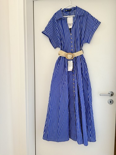 Zara kleid hemdblusenkleid - zara,