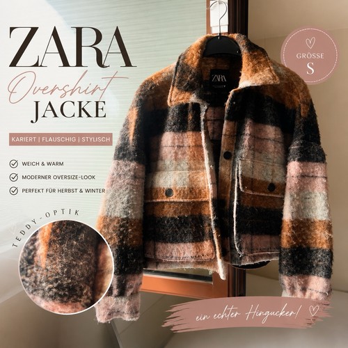 Zara jacke teddy - s, 36