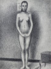 Georges Seurat: Aktmodell In