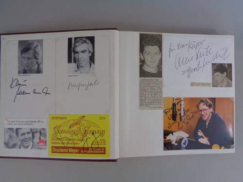 Autogrammalbum sammlung - autogrammalbum,