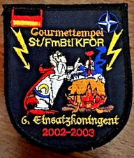 KFOR NATO  6. Einsatzkontingent 2002 bis 2003 - St / Fernmeldebataillon
