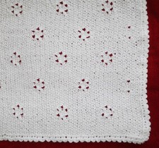 Babydecke, Handarbeit, ca