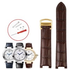 Echtleder-Uhrenarmband passend