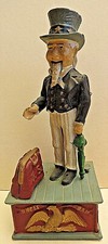"Uncle Sam" schwere Spardose /