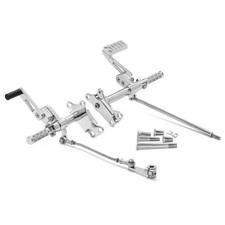 Vorverlegte Fußrastenanlage