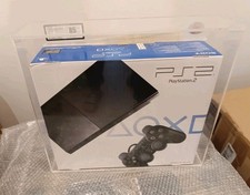 Sony PlayStation 2 Slimline Spielekonsole - Kohleschwarz UKG 85 New OVP graded