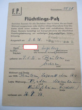 Ausweis Flüchtlingspass