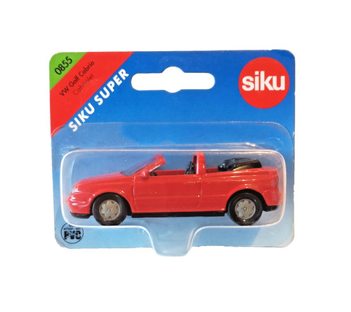 Siku 0855 vw golf - vw, cabrio