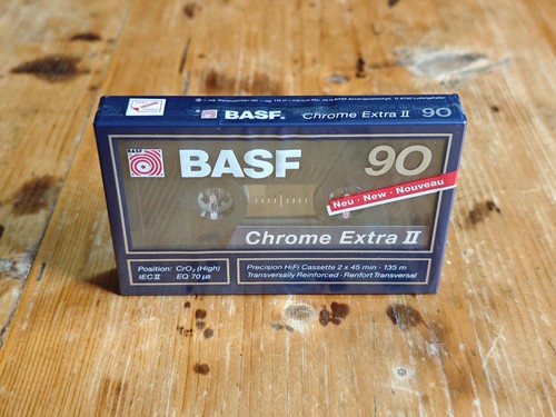 Leerkassette basf chrome extra - leerkassette,