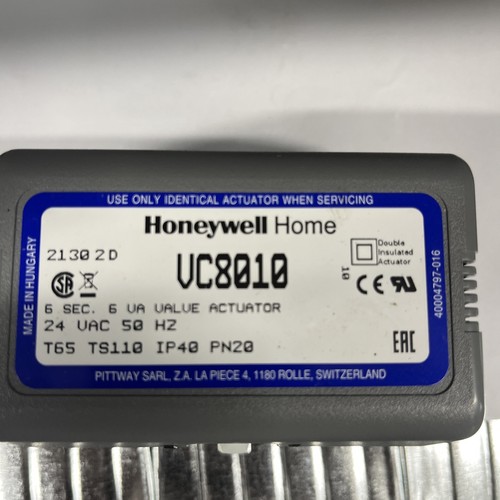 Honeywell vc8010 - honeywell,