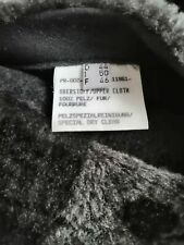 Cerruti, Leder und Pelzjacke, Gr. 44