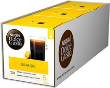 NESCAFÉ Dolce Gusto Caffe Crema Grande Arabica Bohnen Vorratsbox 3 x 30 Kapseln