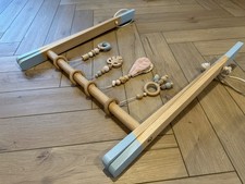 Spielbogen Babybogen Bogen Holz von Zwergensache NP79€ ! mit Anhänger