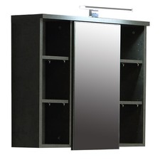 Spiegelschrank - Beton - mit