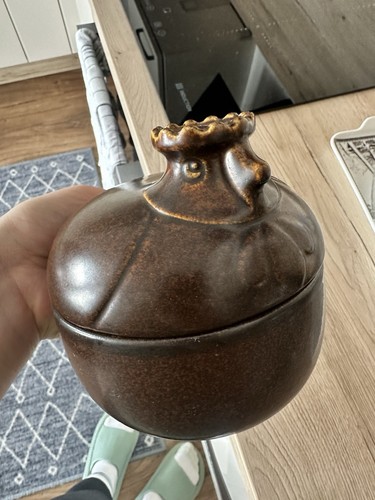 Keramik schmortopf braun - keramik,