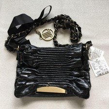 LANVIN en Bleu Chain Pouch