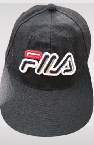 Vintage fila cap black wool - cap,