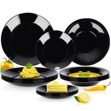 Tafelservice glas schwarz - tafelservice,